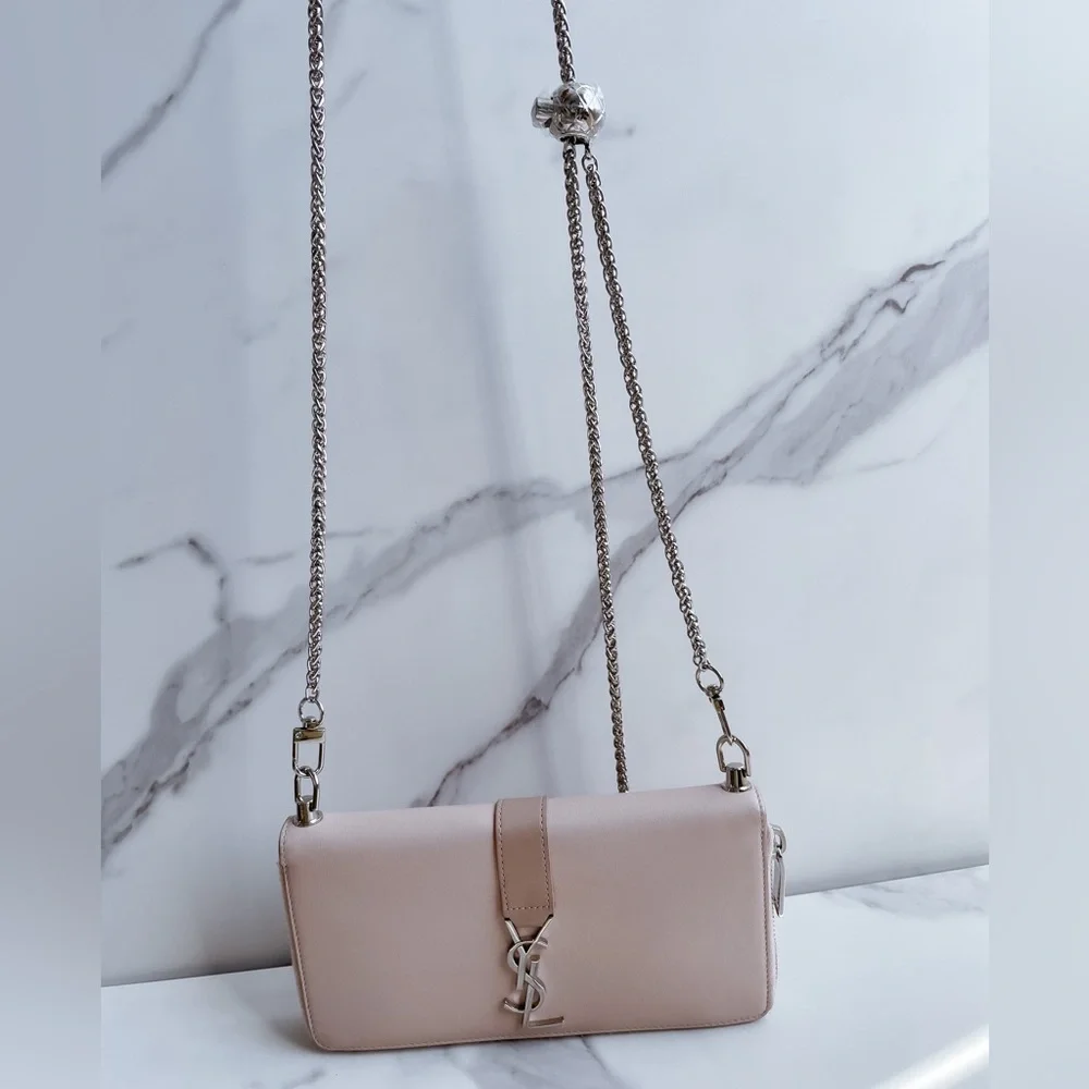 YSL Saint Laurent wallet on chain - Picture 3 of 12